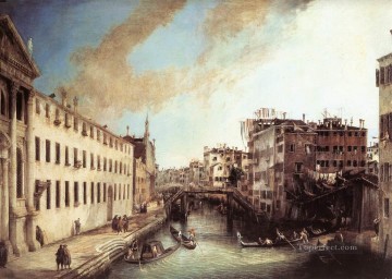 Canaletto Painting - CANALETTO Rio Dei Mendicanti Canaletto